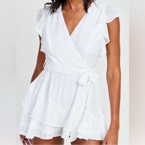 Altar'd State Ruffle Romper